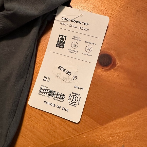 Athleta Cool Down Crop - Picture 2 of 7